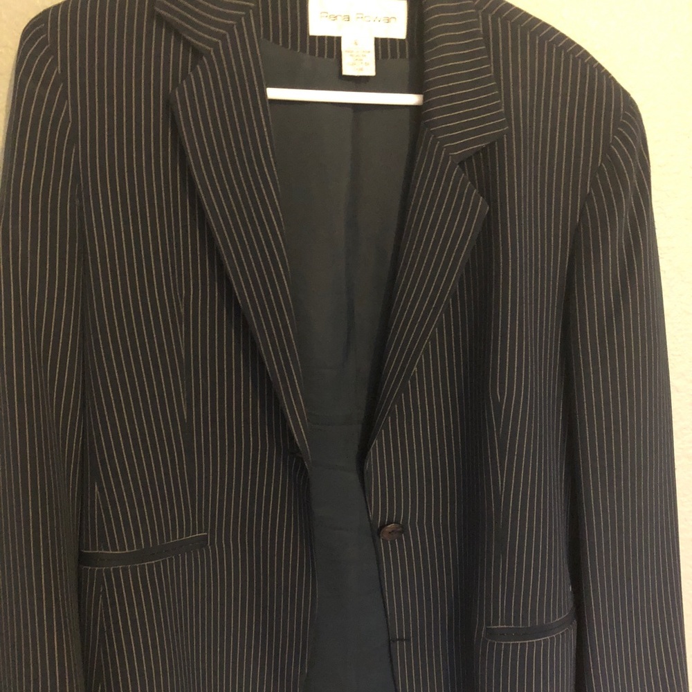 Pinstripe blazer